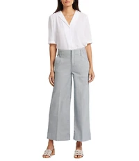 NYDJ Mona High-Rise Wide Leg Trouser Ankle Jean