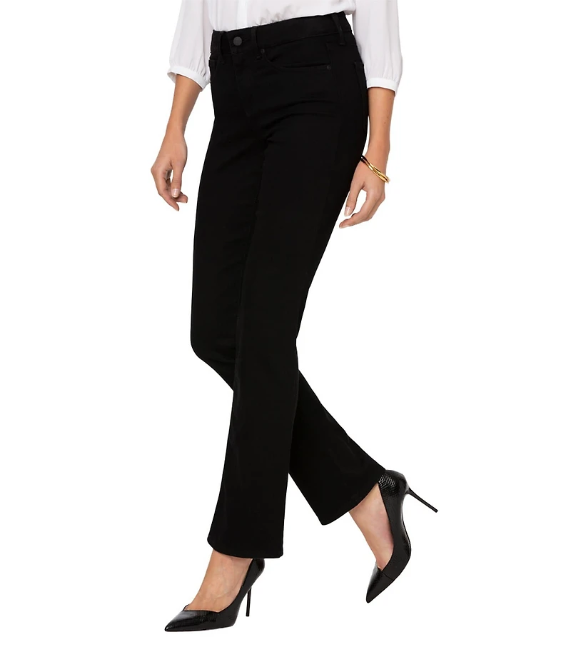 NYDJ Petite Size Marilyn Straight Leg Rigid Waist High Rise Jeans