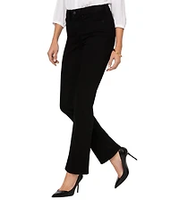 NYDJ Petite Size Marilyn Straight Leg Rigid Waist High Rise Jeans