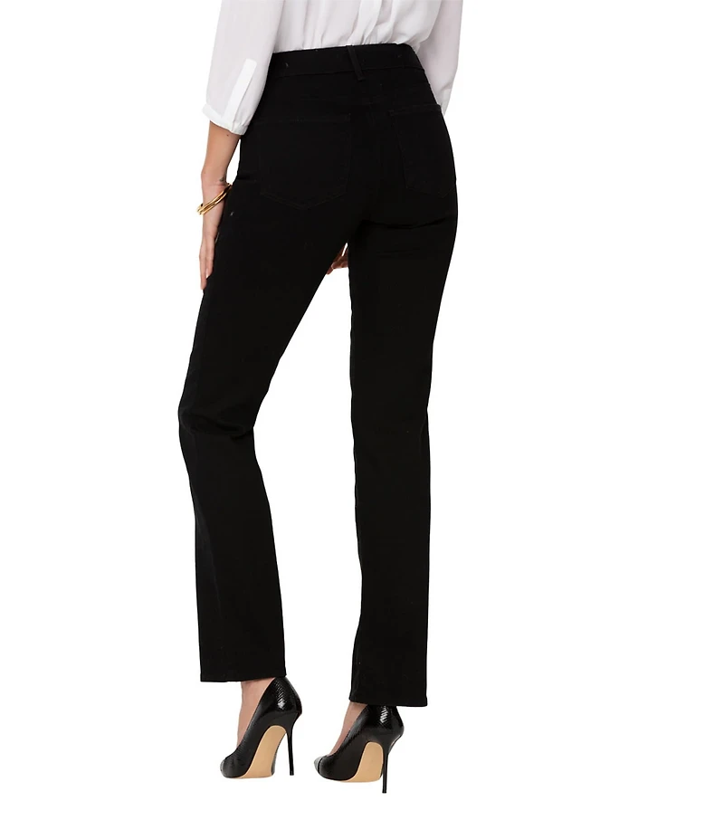 NYDJ Petite Size Marilyn Straight Leg Rigid Waist High Rise Jeans