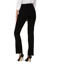 NYDJ Petite Size Marilyn Straight Leg Rigid Waist High Rise Jeans