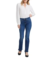 NYDJ Petite Size Barbara Slim Boot Leg Jeans