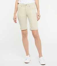NYDJ Petite Size Briella Rolled-Cuff Denim Shorts