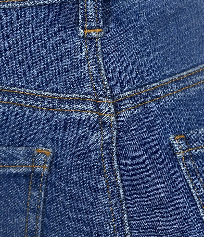 NYDJ Petite Size Chloe Capri Side Slit Jeans