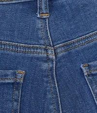 NYDJ Petite Size Chloe Capri Side Slit Jeans