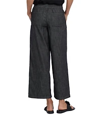NYDJ Petite Size Jayne Wide Leg Pull-On Pants