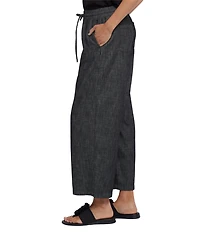 NYDJ Petite Size Jayne Wide Leg Pull-On Pants
