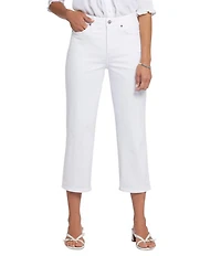 NYDJ Petite Size Joni Lift Tuck® Technology High Rise Capri Denim Jeans