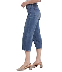 NYDJ Petite Size Joni Lift Tuck® Technology High-Rise Relaxed Capri Jeans