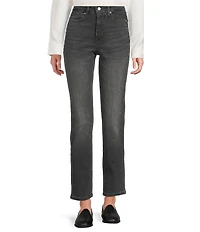 NYDJ Petite Size Lift Tuck® Technology Sheri High Rise Slim Straight Leg Jeans