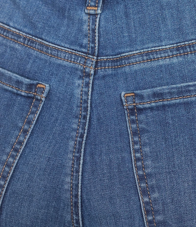 NYDJ Petite Size Marilyn Cuffed Cool Embrace® Lift Tuck® Capri Denim Jeans