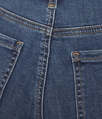 NYDJ Petite Size Marilyn Cuffed Cool Embrace® Lift Tuck® Capri Denim Jeans