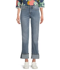 NYDJ Petite Size Marilyn Lift Tuck® Technology Cuff Ankle Jeans