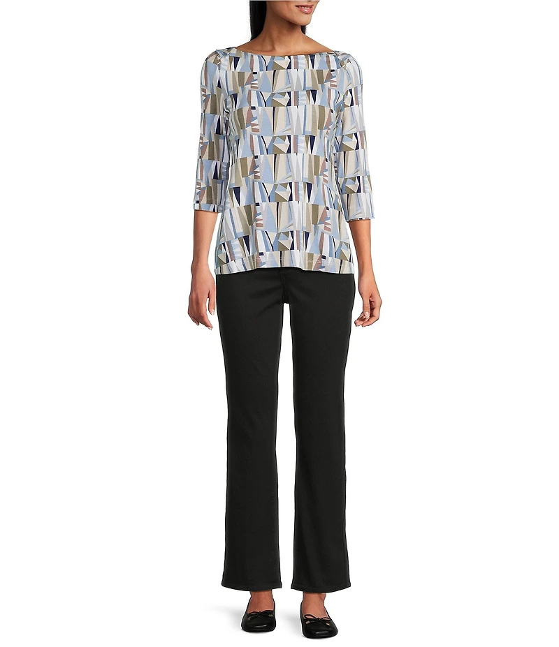 NYDJ Petite Size Marilyn Lift Tuck® Technology Straight Leg Ankle Jeans