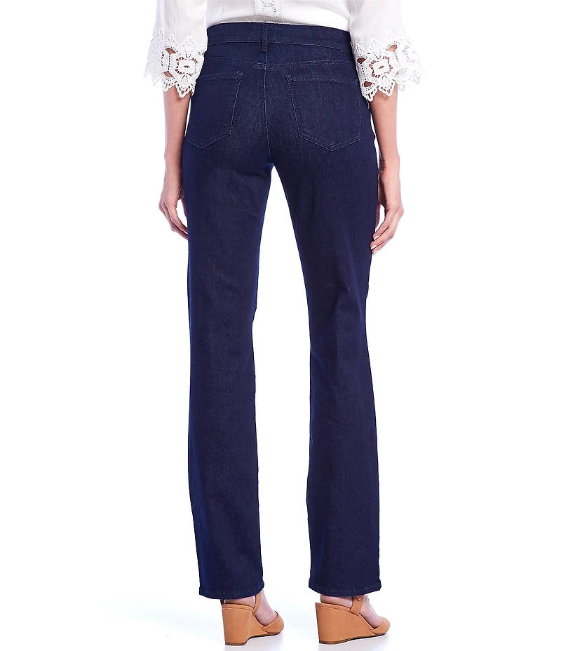NYDJ Petite Size Marilyn Straight Leg Denim Jeans