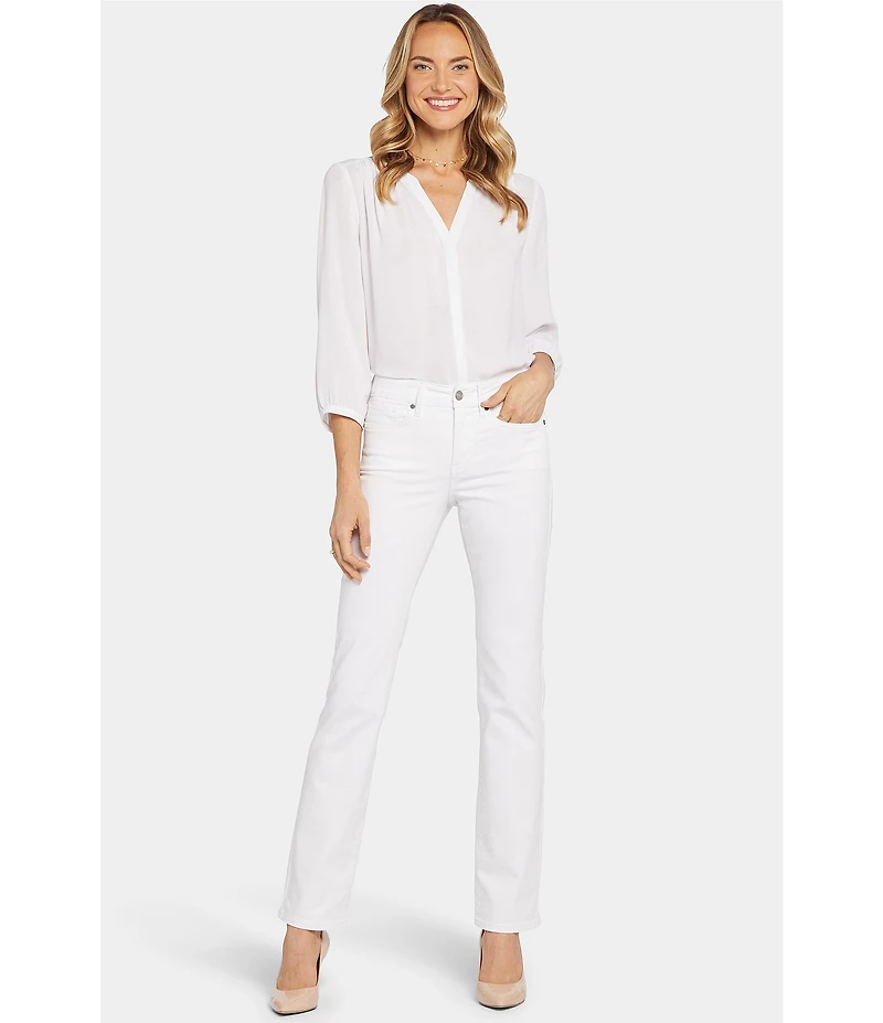 NYDJ Petite Size Marilyn Straight Leg Jeans