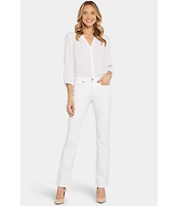 NYDJ Petite Size Marilyn Straight Leg Jeans