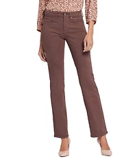 NYDJ Petite Size Marilyn Straight Leg Ankle Length Jeans