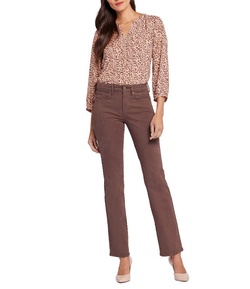 NYDJ Petite Size Marilyn Straight Leg Ankle Length Jeans