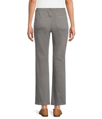 NYDJ Petite Size Marilyn Stretch Denim Straight Leg High Rise Jeans