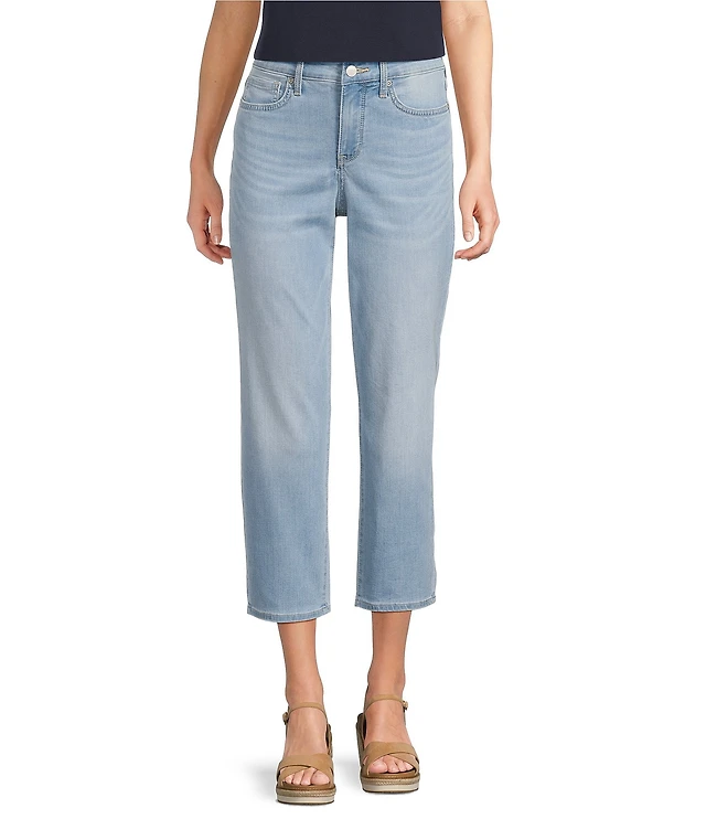 NYDJ Petite Size Relaxed Piper Crop Jeans at Hamilton Place in