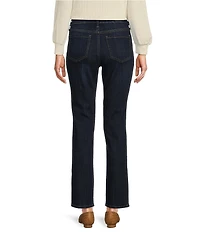 NYDJ Petite Size Sheri Slim Mid Rise Stretch Denim Jeans