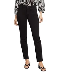 NYDJ Petite Size Sheri Slim Mid Rise Stretch Denim Jeans
