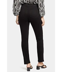 NYDJ Petite Size Sheri Slim Mid Rise Stretch Denim Jeans