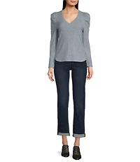 NYDJ Petite Size Sheri Slim Ankle Jeans