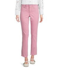 NYDJ Petite Size Sheri Slim Fit Mid Rise Ankle Stretch Denim Jeans