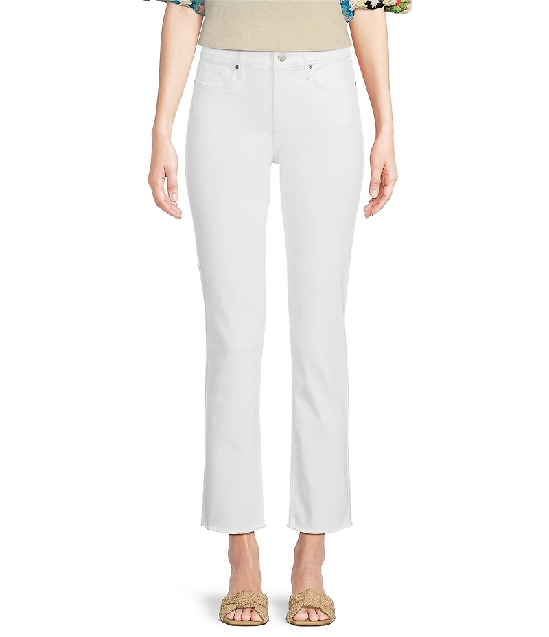 NYDJ Petite Size Sheri Slim Fit Mid Rise Ankle Stretch Denim Jeans