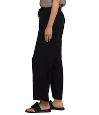 NYDJ Petite Size Stretch Drawstring Relaxed Pull-On Ankle Pants