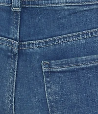 NYDJ Petite Size Teresa Double Button Wide Leg Jeans