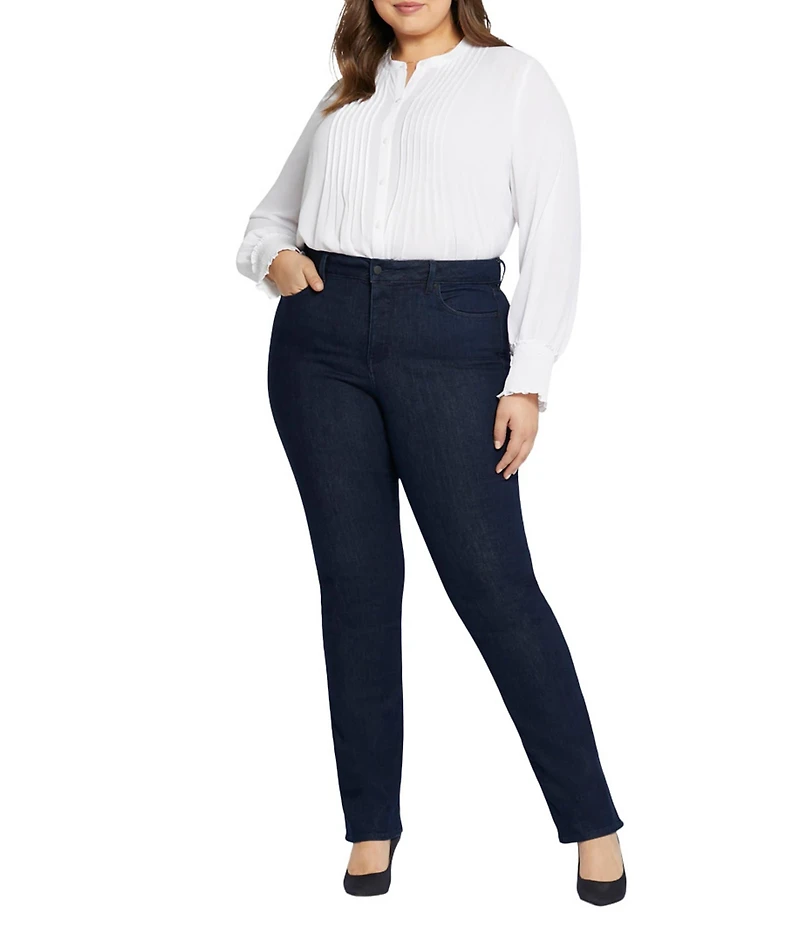 NYDJ Plus Size Marilyn Straight Denim Jeans