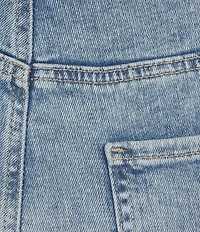 NYDJ Plus Size Bailey Stretch Denim Lift Tuck® Technology High Rise Straight Leg Cropped Jeans