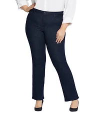 NYDJ Plus Size Barbara Bootcut High Rise Stretch Denim Jeans