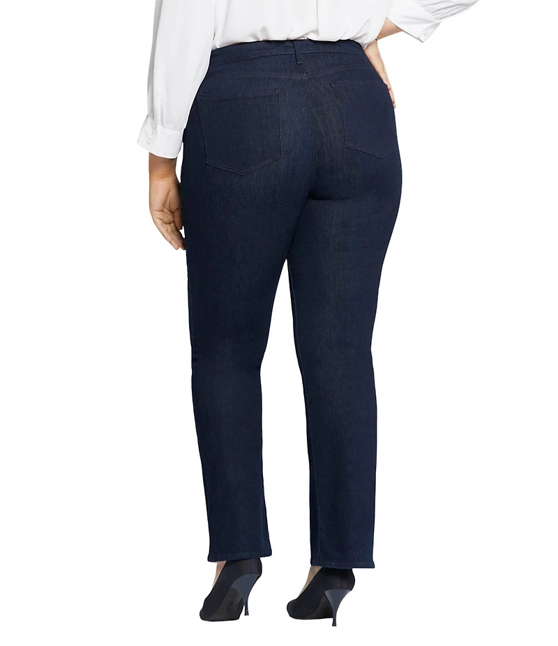 NYDJ Plus Size Barbara Bootcut High Rise Stretch Denim Jeans