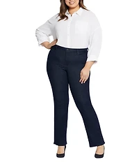 NYDJ Plus Size Barbara Bootcut High Rise Stretch Denim Jeans