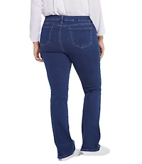 NYDJ Plus Size Barbara Bootcut High Rise Stretch Denim Jeans