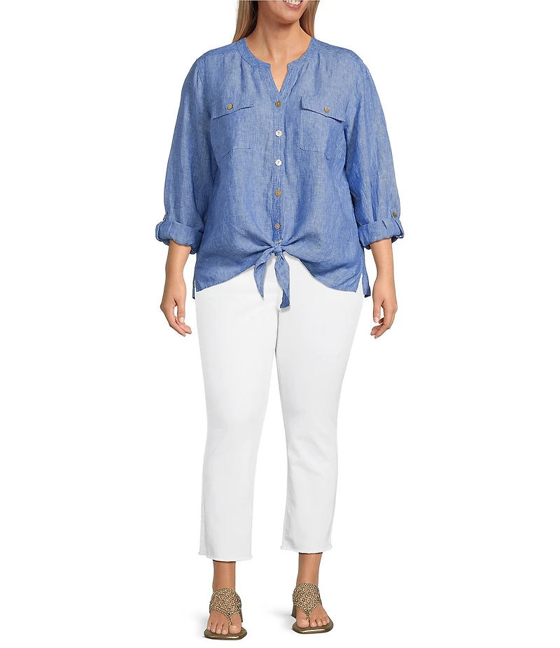 NYDJ Plus Size Billie Mini Bootcut Ankle Jeans