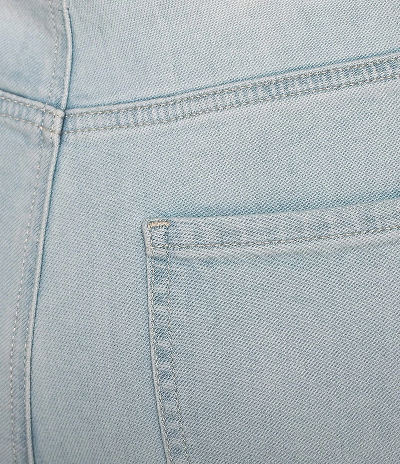 NYDJ Plus Size Brigitte High Waisted Wide Leg Capri Jeans