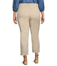 NYDJ Plus Size Margot Stretch Denim Girlfriend Jeans