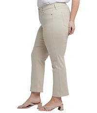 NYDJ Plus Size Marilyn Ankle Straight Ankle Jeans