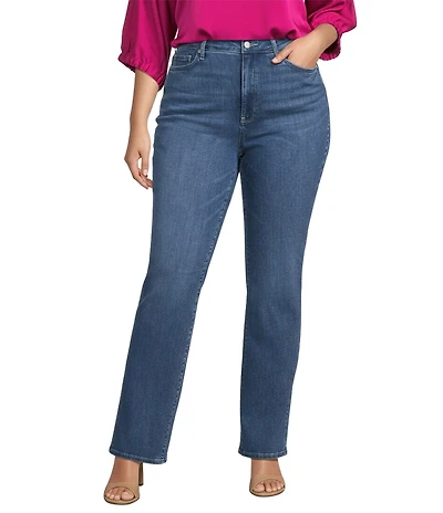 NYDJ Plus Size Marilyn Lift Tuck® Technology High Rise Straight Jeans