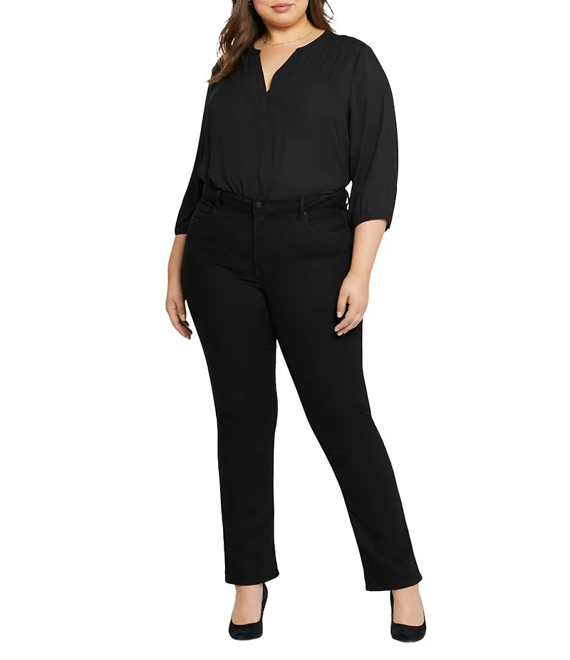 NYDJ Plus Size Marilyn Straight Leg Jeans