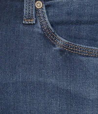 NYDJ Plus Size Marilyn Straight Leg Triple Stitching Jeans