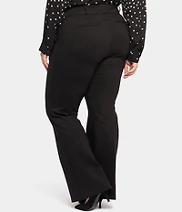 NYDJ Plus Size Pull-On Flared Leg Trousers