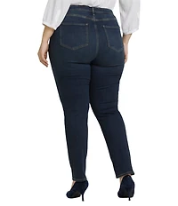 NYDJ Plus Size Sheri Lift Tuck® Technology Slim Straight Leg Skinny Jeans