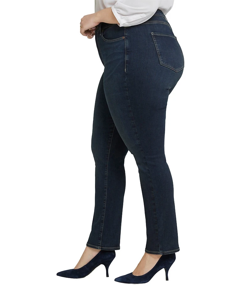 NYDJ Plus Size Sheri Lift Tuck® Technology Slim Straight Leg Skinny Jeans