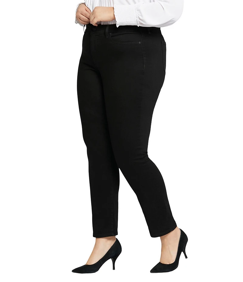 NYDJ Plus Size Sheri Skinny Leg Ankle Slim Jeans